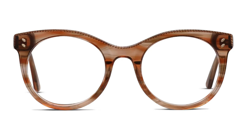 AMELIA E 35-002719 BROWN EYEGLASSES FRAMES 48-20-145 RX READY AUTHENTIC